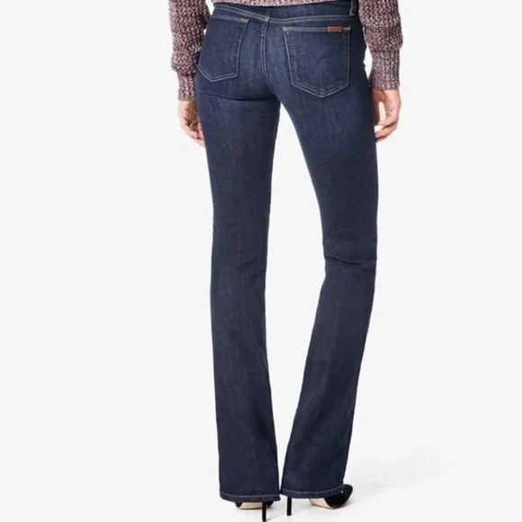 Joe's Jeans Anthropologie Honey Fit Low Rise Dark Denim Hale Wash Bootcut Sz 26. - Picture 4 of 16